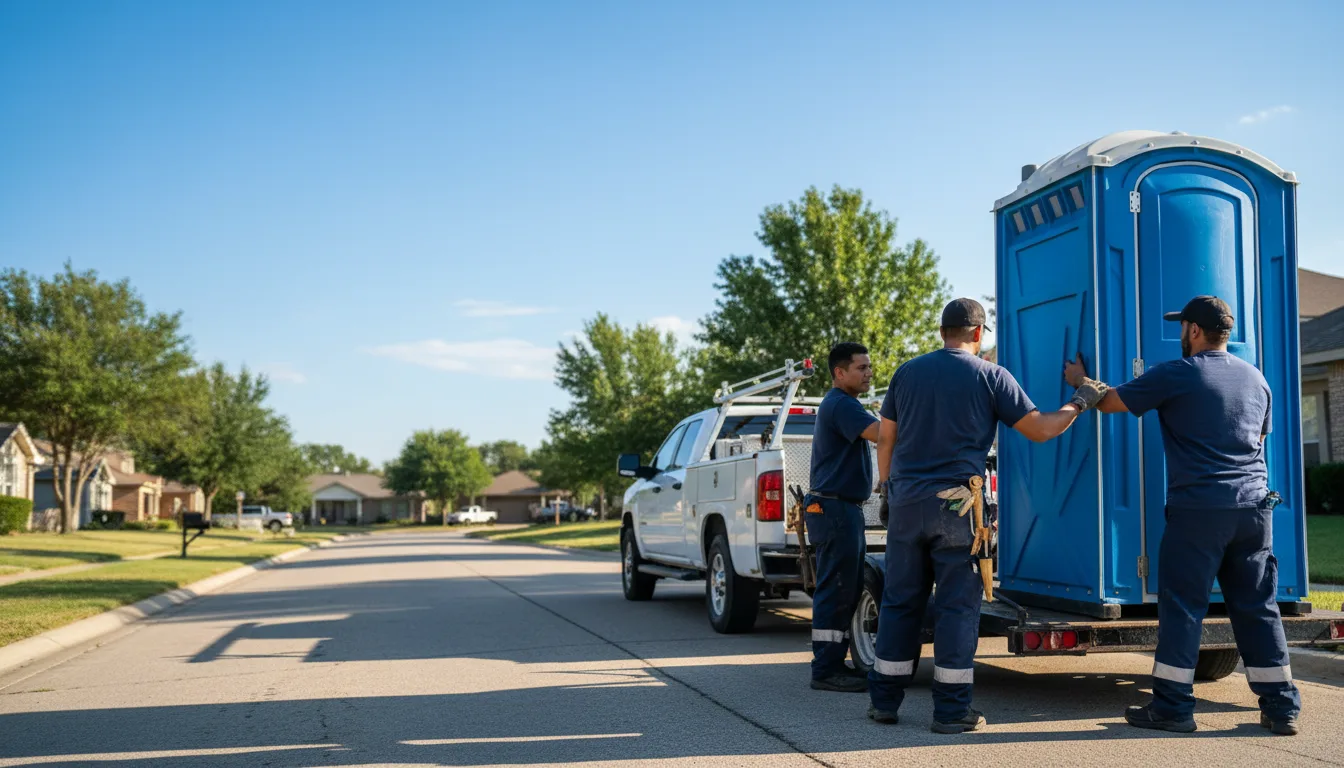 Portable Toilet Rental in Red Hill, PA near me